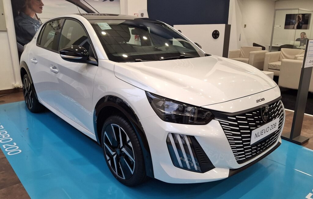 Peugeot 208 restylée, photo d'illustration